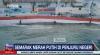 Bendera Merah Putih 200 Meter Dibentangkan di Pantai Hiu Paus
