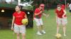 Potret Ayu Ting Ting Menang Lomba Sepak Bola: Agustusan ala Kampung Kite