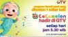 Tayang Lebih dari 1 Miliar Kali, Cocomelon kini Tayang Setiap Hari di GTV!