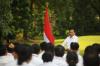 Prabowo Ingatkan Target Pertumbuhan Ekonomi 8 Persen pada Pembekalan di Akmil 
