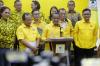 Ekspresi Bahlil Umumkan Susunan Pengurus DPP Partai Golkar - Bagian 4