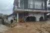 Penampakan Tanggul Sungai Cisunggalah Kabupaten Bandung Jebol - Bagian 2