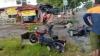 Daihatsu Sigra Tabrak Pengendara Motor dan Warung di Palangka Raya, 3 Orang Dilarikan ke RS