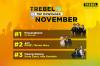 Lagu Penyangkalan dari For Revenge Berada di Peringkat Pertama TREBEL Chart November 2024