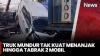 Kecelakaan Beruntun di Medan, Truk Mundur Tak Kuat Menanjak Tabrak 2 Mobil