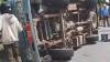 Bus Pelat Merah Kecelakaan di Sukabumi, Belasan Korban Dievakuasi ke RSUD Palabuhanratu