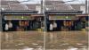 Viral Warung Madura Tetap Buka saat Banjir Nyaris Seatap, Netizen: Fix! Tutupnya Kiamat