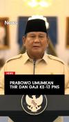 Presiden Prabowo Umumkan THR dan Gaji ke-13 ASN