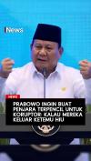 Presiden Prabowo Bakal Bangun Penjara Terpencil untuk Koruptor