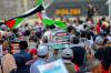 Aksi Bela Palestina di Depan Kedubes Amerika Serikat, Kecam Kejahatan Israel - Bagian 5