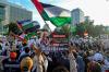 Aksi Bela Palestina di Depan Kedubes Amerika Serikat, Kecam Kejahatan Israel