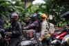 Puncak Arus Mudik dengan Motor Hari Ini, Jalan Raya Kalimalang Macet Panjang