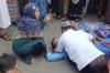Penampakan Jemaah Salat Idul Fitri Terkapar usai Tertimpa Pohon Tumbang di Pemalang