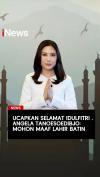 Ucapkan Selamat Idulfitri, Angela Tanoesoedibjo: Mohon Maaf Lahir Batin