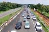 Hari Kedua Lebaran, Tol Palikanci Padat Merayap Didominasi Mobil Pribadi