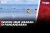 Terekam Video Detik-detik Petugas Selamatkan Wisatawan Tenggelam di Pantai Pangandaran