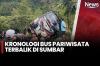 Kecelakaan Bus Pariwisata Bawa 43 Penumpang Terbalik di Sumbar, Diduga Rem Blong