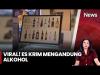 Satpol PP Segel Stan Es Krim Beralkohol di Mal Surabaya