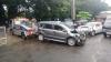 Kecelakaan Beruntun di Tol Cijago Depok, Mobil Grand Livina Ringsek Ditabrak Truk