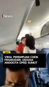 Viral Perempuan Cekik Pramugari, Diduga Anggota DPRD Sumut
