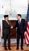 Menlu Sugiono Temui Menlu AS, Bahas Tarif Trump hingga Palestina