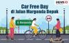Infografis Pemkot Depok akan Gelar CFD di Jalan Margonda