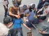Aksi Hari Buruh di Semarang Ricuh, Sejumlah Polisi Luka-Luka Kena Lemparan Batu
