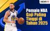 Infografis Stephen Curry Pemain NBA dengan Gaji Tertinggi di Tahun 2025