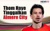 Infografis Thom Haye Resmi Tinggalkan Almere City