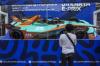Penampakan Mobil Balap Formula E Parkir di Bundaran HI