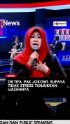 Dr Tifa: Pak Jokowi, Supaya Tidak Stres Tunjukkan Ijazahnya