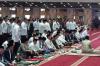 Momen Prabowo Salat Iduladha di Istiqlal Bareng Para Menteri