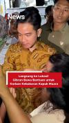 Langsung ke Lokasi! Gibran Bawa Bantuan untuk Korban Kebakaran Kapuk Muara