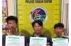 Asyik Pesta Sabu di Rumah Kosong, 3 Pria di Tanah Datar Tak Berkutik Digerebek Polisi