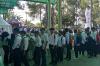 Ribuan Pencari Kerja Serbu Job Fair di KBB, Antrean Mengular sejak Pagi Buta