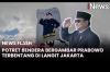 HUT ke-79 Bhayangkara di Monas: Penerjun Bawa Gambar Prabowo, Robot K9 Buru Pembajak