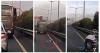 Ngeri! Bocah Terjatuh dari Dalam Bus saat Melaju Kencang di Tol, Pengendara di Belakang Shock