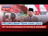 Logo HUT ke-80 RI Diluncurkan: Bersatu, Berdaulat, Rakyat Sejahtera, Indonesia Maju