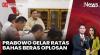 Prabowo Minta Aparat Penegak Hukum Tindak Tegas Pengoplos Beras