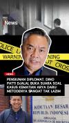 Pensiunan Diplomat Dino Patti Djalal Buka Suara soal Kasus Kematian Arya Daru Metodenya Sangat Tak Lazim