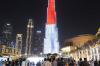 Megah! Merah Putih Hiasi Burj Khalifa di HUT ke-80 RI