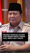 Presiden Prabowo Kecewa Atas Insiden Rantis Tabrak Ojol Minta Usut Tuntas