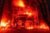 Penampakan Gedung DPRD Makassar Dibakar Massa