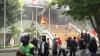 Massa Jebol Gerbang DPRD Kota Pekalongan, Pos Keamanan hingga Ruang Rapat Dibakar