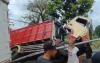 Kecelakaan Truk Boks Tabrak 2 Kendaraan dan Warung di Salatiga, 2 Luka-Luka