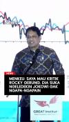Menkeu Saya Mau Kritik Pak Rocky Gerung, Dia Suka Ngeledekin Jokowi Gak Ngapa-ngapain