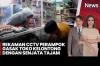 Terekam CCTV Aksi Perampokan di Makassar, Pelaku Bersenjata Tajam Gasak Toko Kelontong