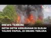 Kerusuhan di Elelim: Sejumlah Rumah dan Kios Dibakar, Polisi Terluka Kena Anak Panah