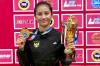 Bangga! Polwan Polda Sumut Sabet Medali Emas Piala Dunia Kickboxing Uzbekistan 2025