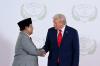 Trump Sapa Prabowo di KTT Perdamaian Gaza: Saya Melihat Pria Tangguh di Sini